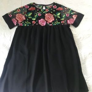 Baby doll floral dress - S